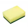 Indų plovimo kempinė VILEDA Tip-Top, pakuotėje 5 vnt., stačiakampiai pluoštiniai įklotai 70×90×30 mm, geltona