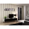 TV staliukas cama meble VIGO 180 — 1800×400×300 mm, baltas viršus, baltas rėmas, medžio drožlių plokštė