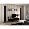 TV staliukas cama meble VIGO 180 — 1800×400×300 mm, baltas viršus, baltas rėmas, medžio drožlių plokštė