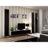 TV staliukas cama meble VIGO 180 — 1800×400×300 mm, baltas viršus, baltas rėmas, medžio drožlių plokštė