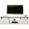 TV spintelė Cama Meble GRANERO RTV 200x56,7x35 cm — baltas viršus, medžio drožlių plokštės korpusas