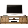 TV spintelė Cama Meble GRANERO RTV, Wotan ąžuolo apdaila, 2000×350×567 mm