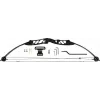 Lankas skriemulinis POE LANG CO-047B-5529, 29 col., 55 lb trauka, metalinis, 1070 mm, juodas