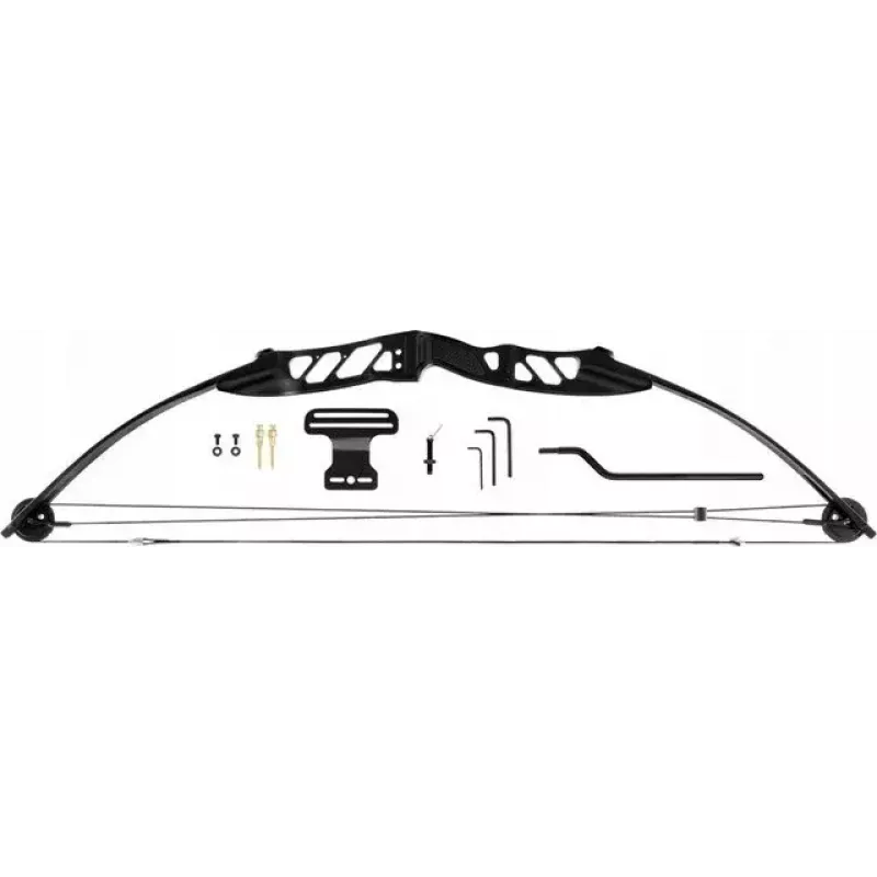 Lankas skriemulinis POE LANG CO-047B-5529, 29 col., 55 lb trauka, metalinis, 1070 mm, juodas