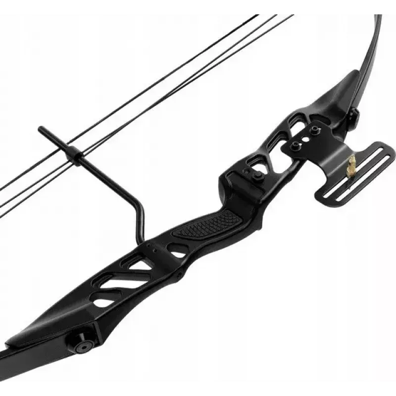 Lankas skriemulinis POE LANG CO-047B-5529, 29 col., 55 lb trauka, metalinis, 1070 mm, juodas