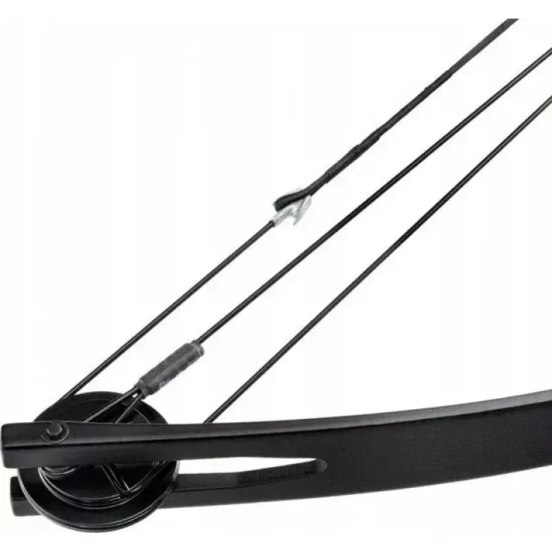 Lankas skriemulinis POE LANG CO-047B-5529, 29 col., 55 lb trauka, metalinis, 1070 mm, juodas