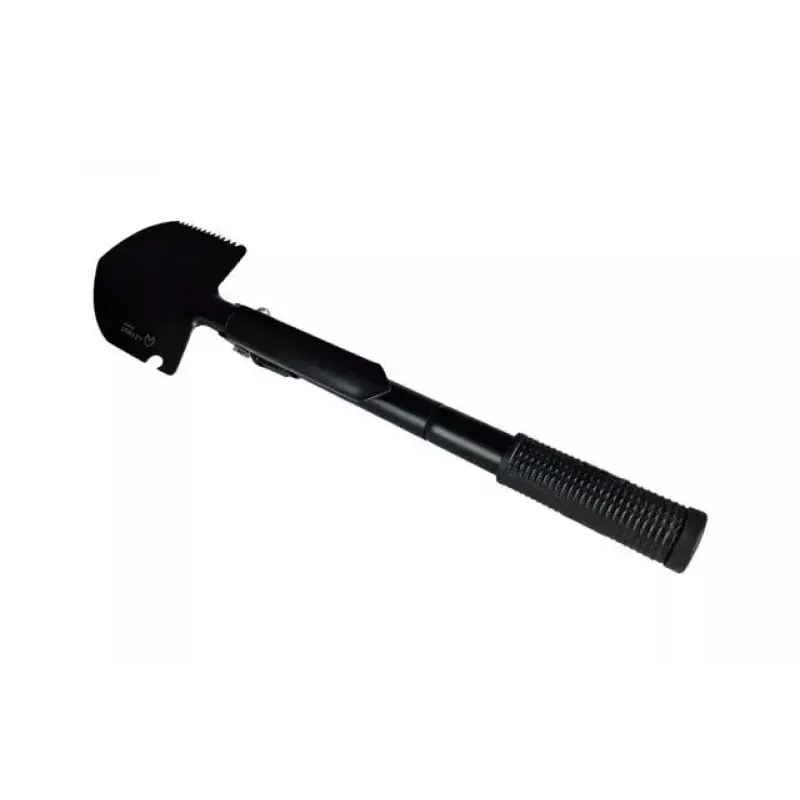 Sulankstomas taktinis kastuvas AZYMUT Trapper — nerūdijantis plienas, juodas, 410 mm, 565 g