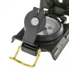 Navigacinis magnetinis kompasas Mil‑Tec Mil‑Tec US su apšvietimu, aliuminio korpusas, masteliai 1:50k ir 1:25k, alyvuogių