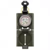 Navigacinis magnetinis kompasas Mil‑Tec Mil‑Tec US su apšvietimu, aliuminio korpusas, masteliai 1:50k ir 1:25k, alyvuogių