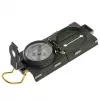 Navigacinis magnetinis kompasas Mil‑Tec Mil‑Tec US su apšvietimu, aliuminio korpusas, masteliai 1:50k ir 1:25k, alyvuogių
