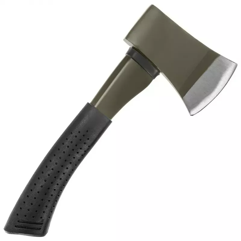 Kirvis Mil-Tec 15506000 — kompaktiškas lauko kirvis, nerūdijančio plieno ašmenys 4,6 mm, ilgis 280 mm, galvos plotis 80 mm, svoris 832 g