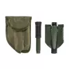 Sulankstomas kastuvas Mil-Tec Mini II — kompaktiškas įsitvirtinimo įrankis, 405 mm ilgis, 100 mm geležtė, 560 g, sulankstomas (15,5 x 10 x 6,5 cm)