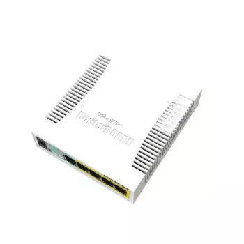 MIKROTIK RB260GSP – 4 prievadų gigabito komutatorius + PoE