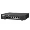 QNAP QSW-2104-2S tinklo komutatorius Nevaldomas 2.5G Ethernet Juodas