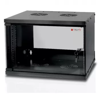 Techly Wall Rack Cabinet 19 6U D320 Juoda Assembled” I-CASE EL-1006B32