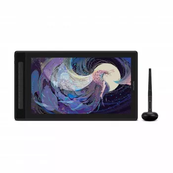 Grafikos planšetė HUION Kamvas Pro 16 GT1602 15,8 colio 2,5K IPS ekranas, 8192 slėgio lygiai, 8 programuojami klavišai, USB-C/HDMI