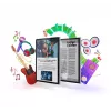 Planšetinis kompiuteris Lenovo Tab Plus 11,5 colio Luna pilka, MediaTek Helio G99, 8 GB RAM, 128 GB, Android 14, 11,5 colio 2000×1200 90 Hz