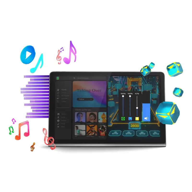 Planšetinis kompiuteris Lenovo Tab Plus 11,5 colio Luna pilka, MediaTek Helio G99, 8 GB RAM, 128 GB, Android 14, 11,5 colio 2000×1200 90 Hz