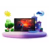 Planšetinis kompiuteris Lenovo Tab Plus 11,5 colio Luna pilka, MediaTek Helio G99, 8 GB RAM, 128 GB, Android 14, 11,5 colio 2000×1200 90 Hz
