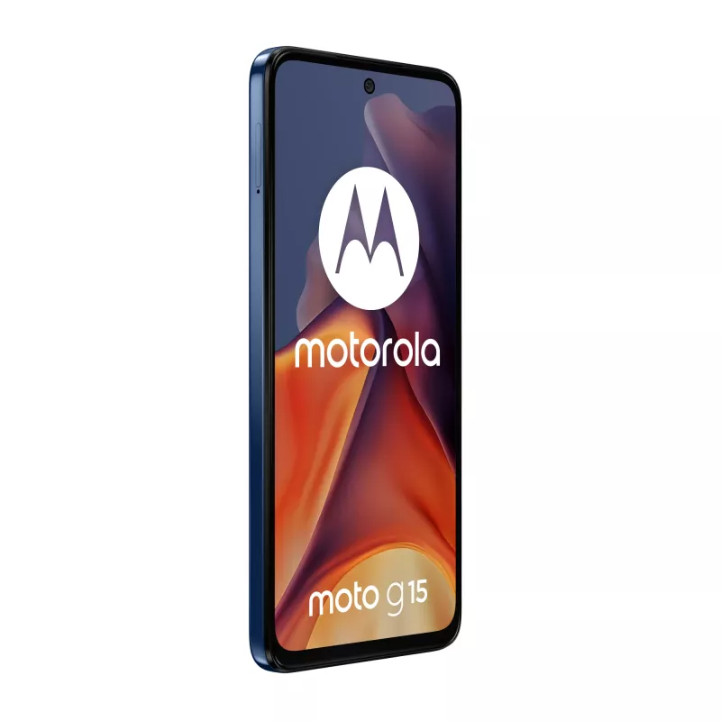 Motorola moto g15 17,1 cm (6,72 colio) Dual SIM Android 15 4G USB Type-C 8 GB 128 GB 5200 mAh Navy