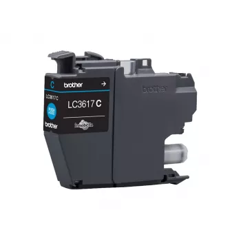 Rašalo kasetė Brother LC-3617C Žydra, Originali, standartinio našumo, 550 puslapių