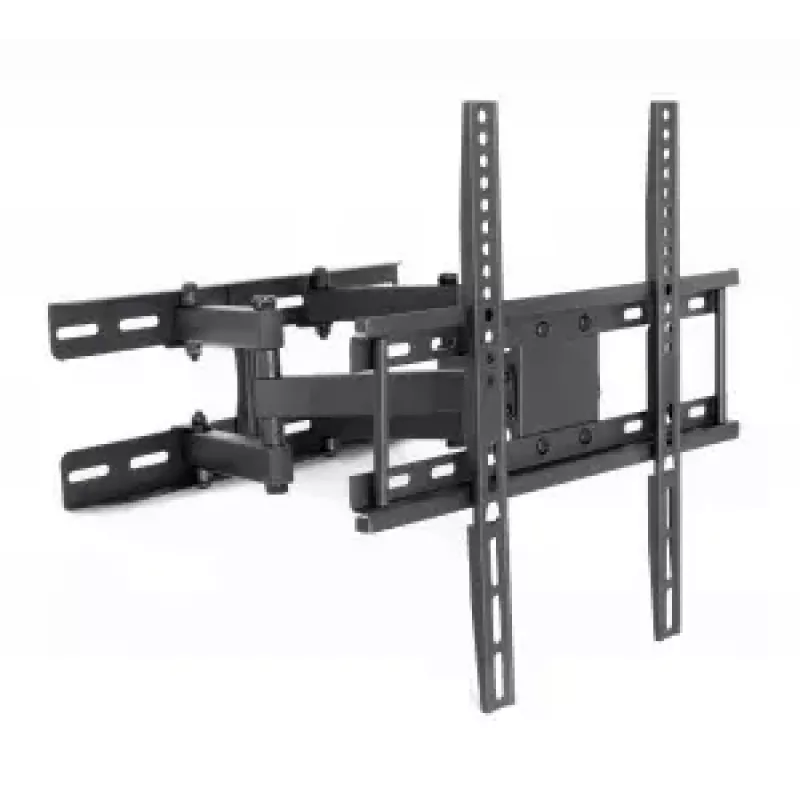 Sieninis televizoriaus laikiklis ART RAMT AR-35, skirtas 50,8–165,1 cm (20–65 colių) ekranams, 200x200–400x400 VESA, 35 kg, su nuožulnumo ir pasukimo funkcija, 7–37 cm atstumas iki sienos, juodas