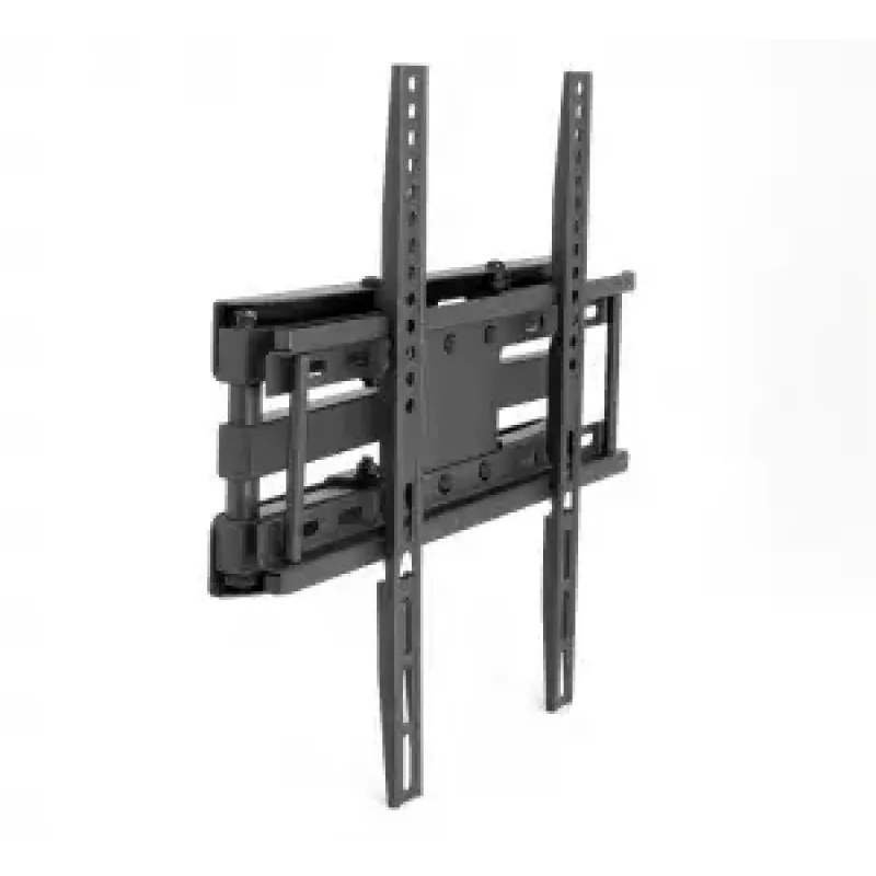 Sieninis televizoriaus laikiklis ART RAMT AR-35, skirtas 50,8–165,1 cm (20–65 colių) ekranams, 200x200–400x400 VESA, 35 kg, su nuožulnumo ir pasukimo funkcija, 7–37 cm atstumas iki sienos, juodas