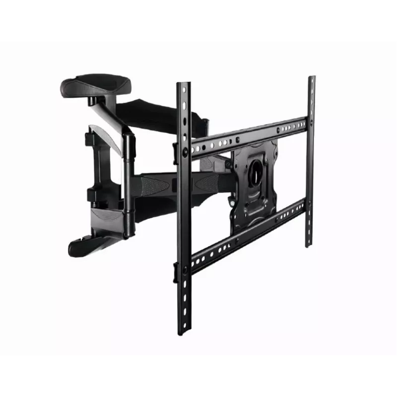 Sieninis televizoriaus laikiklis Gembird WM-75ST-01 32–75 colių ekranams, VESA 600x400, 45,5 kg, reguliuojamas atstumas 4,9–49,1 cm, pasvirimo kampas -5°–8°
