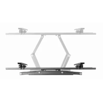 Sieninis TV laikiklis GEMBIRD WM-70ST-01 37–70 colių ekranams, pakreipimas 0° iki -20°, pasukimas ±60°, VESA 200×200–600×400, maks. 35 kg, juodas