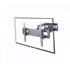 Sieninis TV laikiklis GEMBIRD WM-70ST-01 37–70 colių ekranams, pakreipimas 0° iki -20°, pasukimas ±60°, VESA 200×200–600×400, maks. 35 kg, juodas