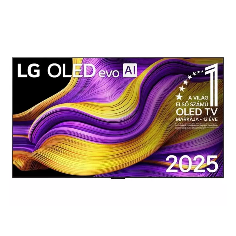 LG OLED evo AI OLED55G51LW televizorius 139,7 cm (55 col.) 4K Ultra HD išmanusis televizorius „Wi-Fi“ juodas