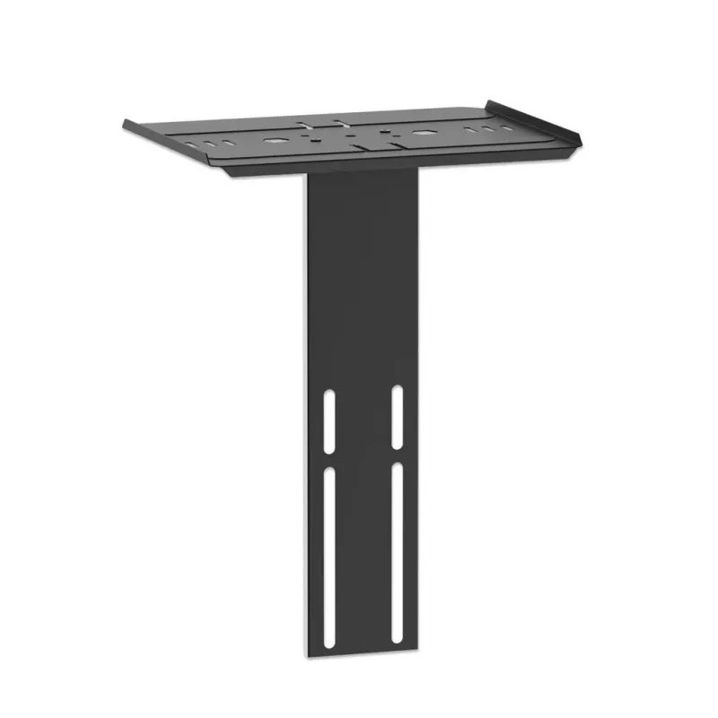 Grindų TV ir monitoriaus laikiklio vežimėlis MANHATTAN 461238, mobilus, juodas, aukštis 1803 mm, VESA 200x200–600x400, maks. 50 kg