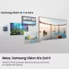 Televizorius Samsung QE65LS03FAUXXH 65 col. The Frame QLED 4K HDR Smart TV, 3840×2160, Tizen, 120Hz