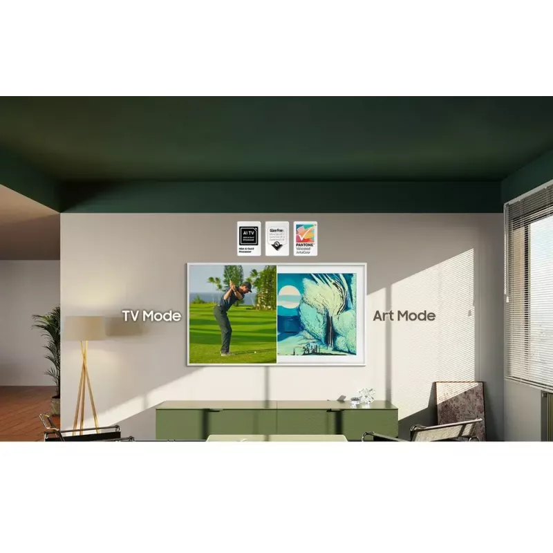 Televizorius Samsung QE65LS03FAUXXH 65 col. The Frame QLED 4K HDR Smart TV, 3840×2160, Tizen, 120Hz