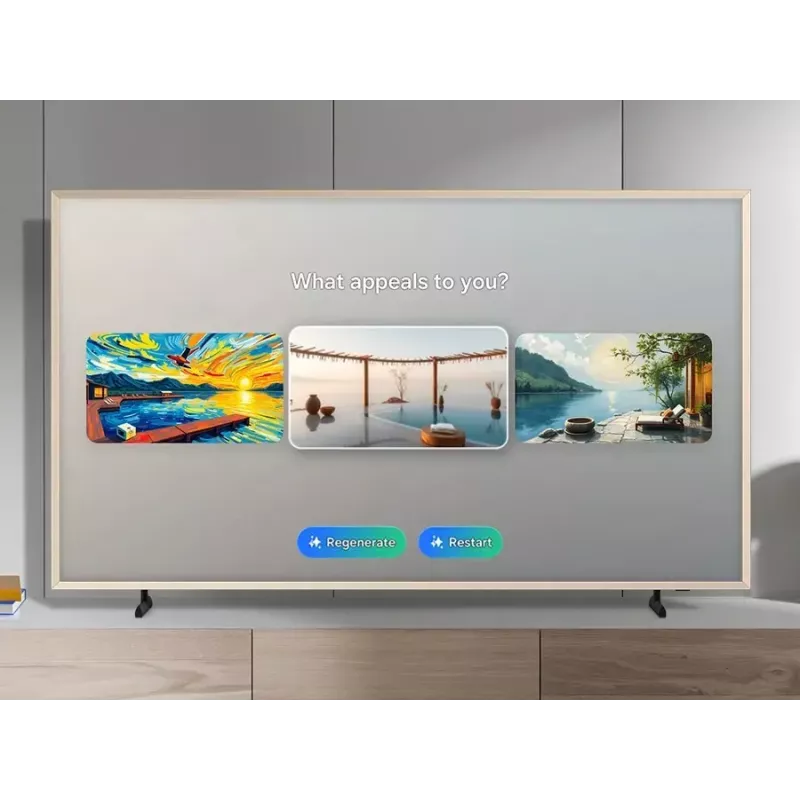 Televizorius Samsung QE65LS03FAUXXH 65 col. The Frame QLED 4K HDR Smart TV, 3840×2160, Tizen, 120Hz