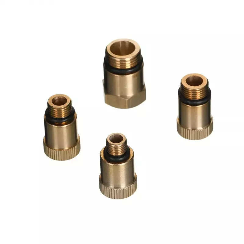 Analoginis manometras YATO YT-73022 0–20 bar, 75 mm ciferblatas, anglinis plienas, 0,5 m žarna, 4 žalvariniai adapteriai, nešiojimo dėklas