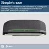 HP Poly Sync 10 garsiakalbis + USB-A į USB-C laidas, PC, juoda, 0,715 m, Windows 10, Windows 11, MacOS, 100–7800 Hz