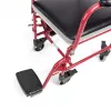 Tualetinis vežimėlis TIMAGO FS 692 sulankstomas, lengvas, su unitazo sėdyne, plieninis rėmas, 4 ratukai, 100 kg talpa