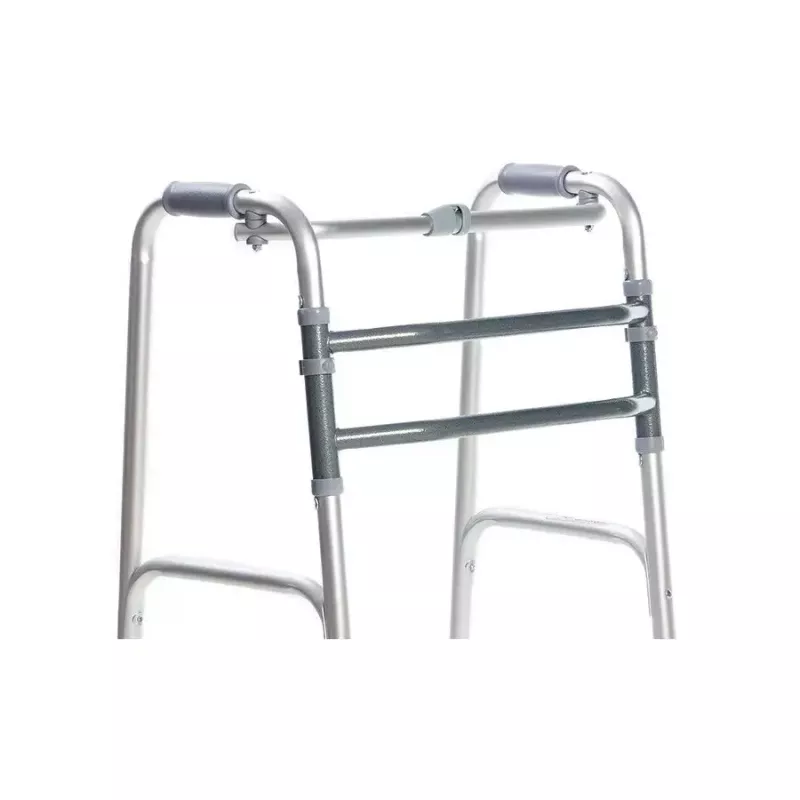 Vaikštynė VITEA CARE VCBP0031 aliuminė, reguliuojamas aukštis 82–100 cm, plotis 600 mm, maks. apkrova 110 kg, 12 cm ratukai