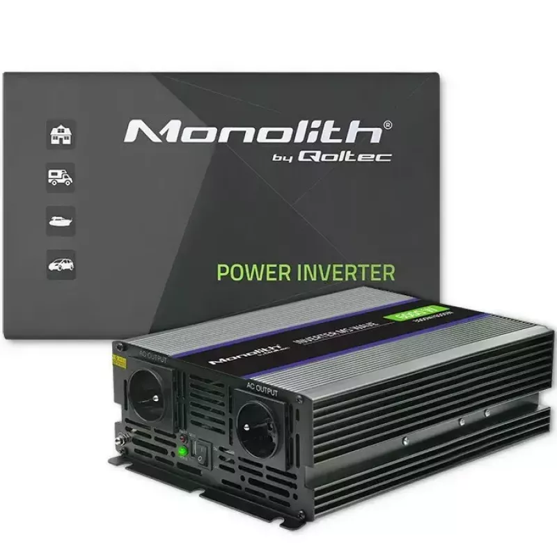 Įtampos keitiklis QOLTEC Monolith 6000 MS 12V į 230V 6000W
