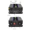 Įtampos keitiklis QOLTEC Monolith 6000 MS 12V į 230V 6000W