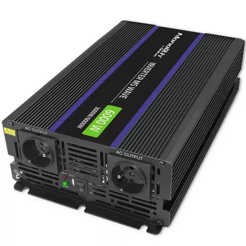 Įtampos keitiklis QOLTEC Monolith 6000 MS 12V į 230V 6000W