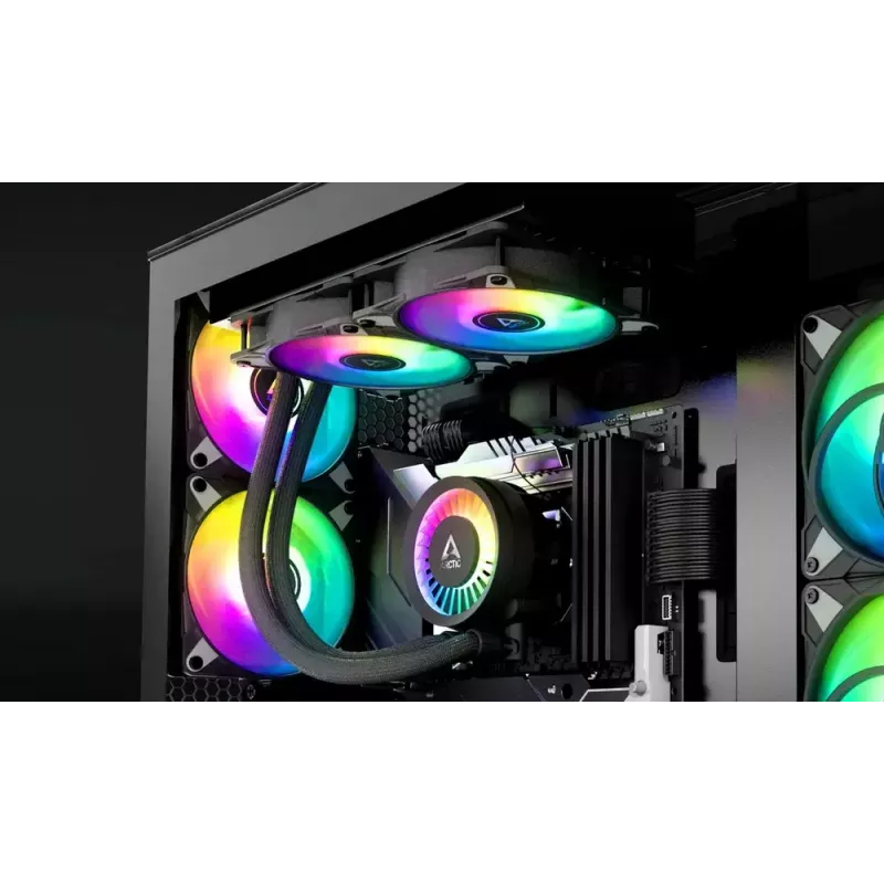 ARCTIC Liquid Freezer III 280 A-RGB - Universalus viskas viename CPU vandens aušintuvas su A-RGB