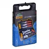 Stacionarių peilių medžioklės rinkinys Outdoor Edge Jaeger Pak 02OE069 su peiliu ir žvėrienos apdorojimo įrankiais