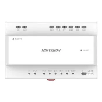 Video distributor Hikvision DS-KAD7060EY-S Width 143.7 mm Depth 65.9 mm Height 92.4 mm
