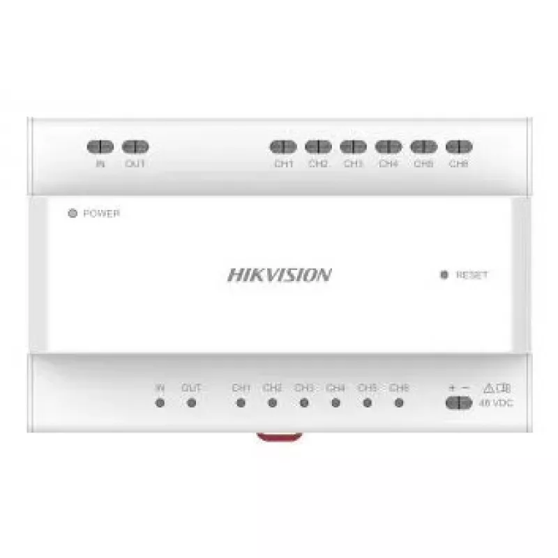 Video distributor Hikvision DS-KAD7060EY-S Width 143.7 mm Depth 65.9 mm Height 92.4 mm