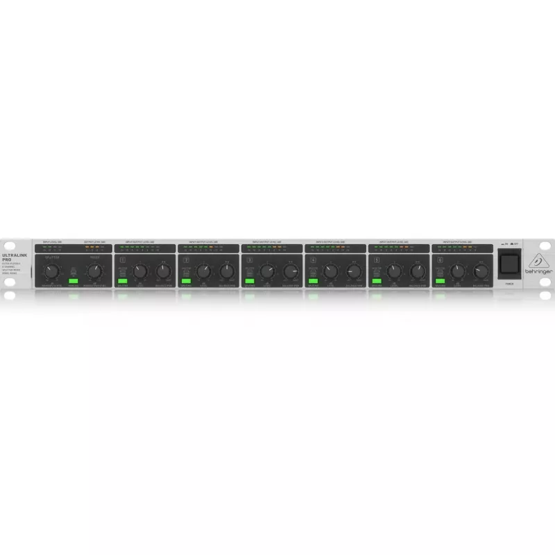 Garso maišytuvas Behringer MX882 V2 8 kanalų 15W 100-240V