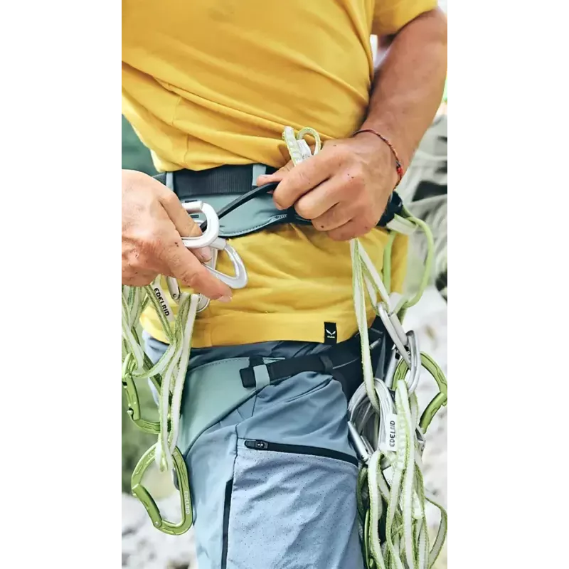 Diržai Edelrid Sendero Alpinizmui Sportiniam laipiojimui Nuleidžiamos sėdynės sagtimi Dydis M