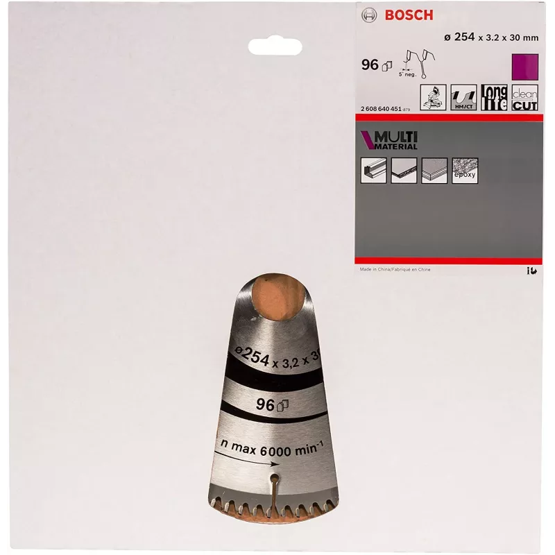 Diskiniai pjūklų peiliai Bosch 2608640451