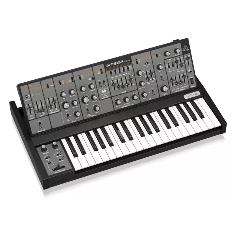 Analoginis sintezatorius Behringer MS-5 — 32 balsų polifonija, 37 klavišai